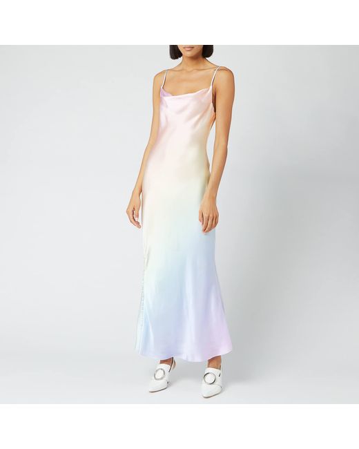 Olivia Rubin Multicolor Lia Slip Dress