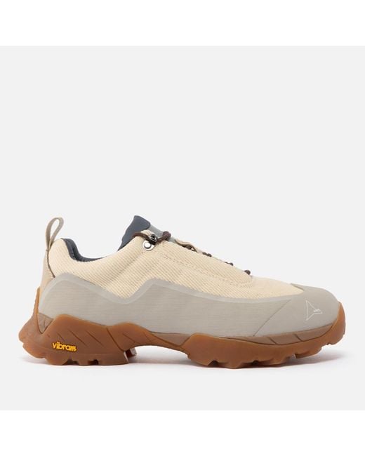 Roa Brown Khatarina Nylon Nubuck Trainers for men