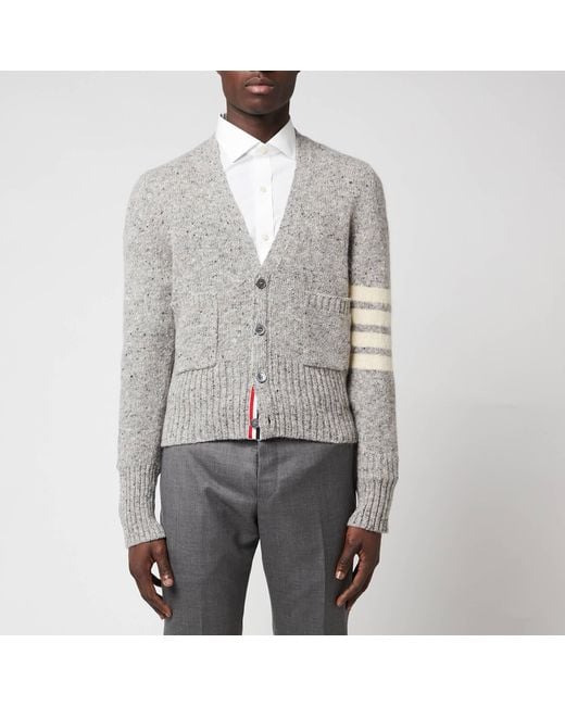 mens tweed cardigan