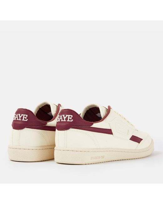SAYE Pink Modelo '89 Vegan Leather Trainers