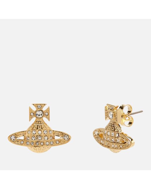 Vivienne Westwood Minnie Bas Relief Earrings in Gold (Metallic) - Lyst