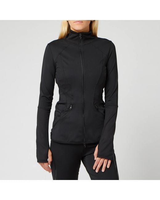 Adidas By Stella McCartney Black Essential Mid Layer Long Sleeve Top