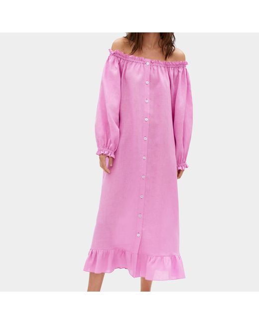 Sleeper Pink Loungewear Dress