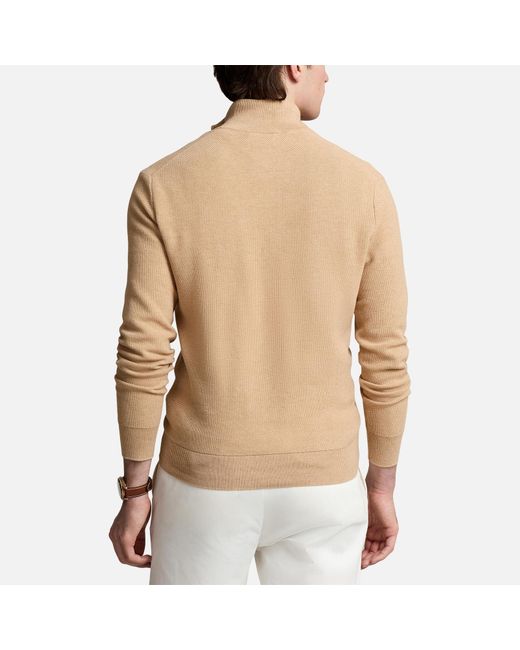 Polo Ralph Lauren Natural Double Knit Sweatshirt for men