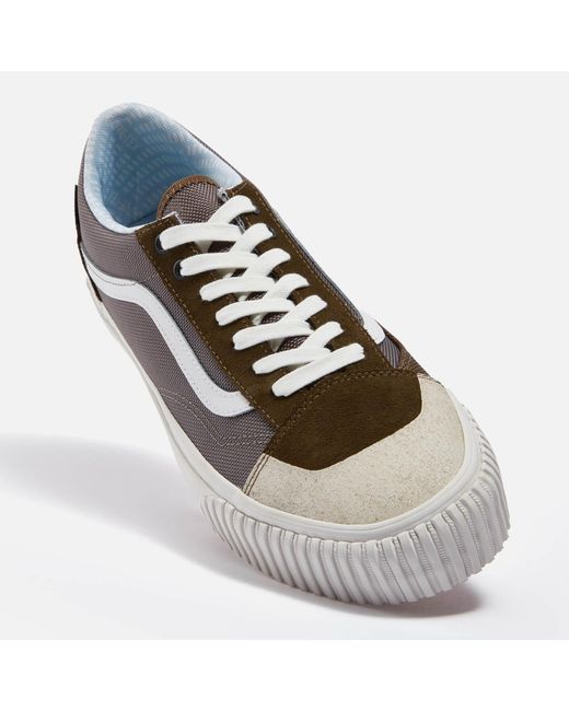 Vans Gore-tex Old Skool Suede And Canvas Trainers in Gray for Men | Lyst