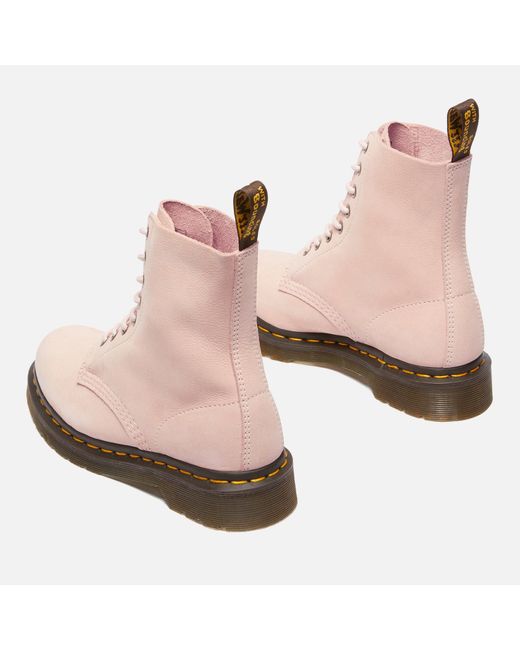 Dr. Martens Pink 1460 Pascal Virginia Leather Boots