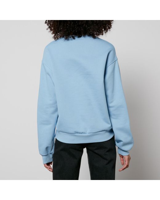 PS by Paul Smith Blue Zebra Organic Cotton-Jersey Sweatshirt