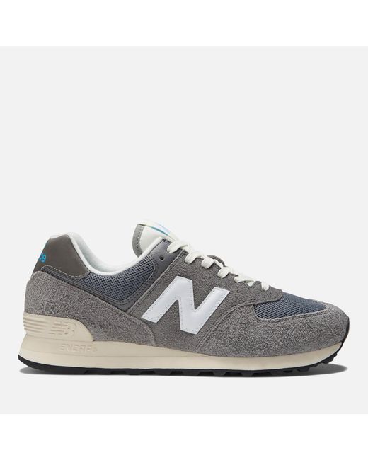 New Balance 574 Premium Og Nubuck Trainers in Gray for Men Lyst