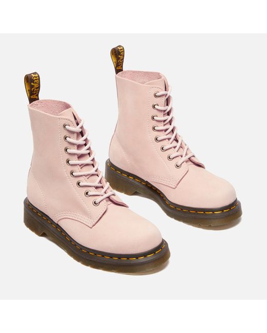 Dr. Martens Pink 1460 Pascal Virginia Leather Boots