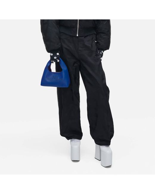 Marc Jacobs Blue The Mini Leather Sack Bag