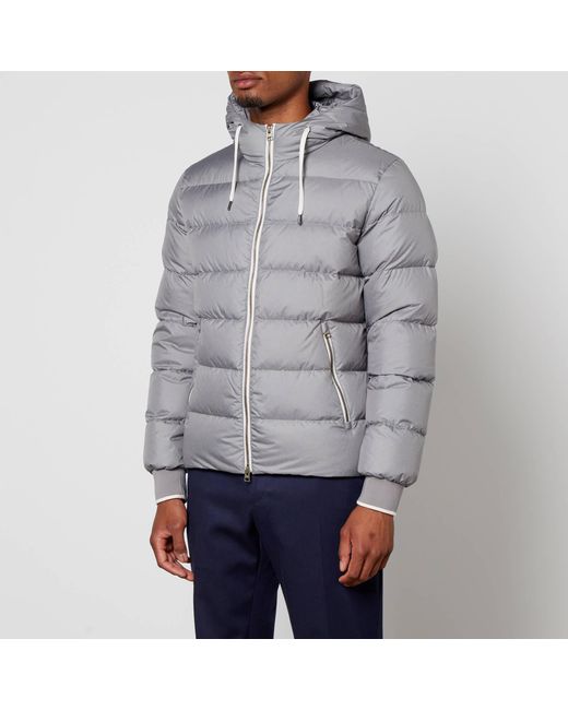 Herno Men's Padded Bomber Jacket - Gray - Casual Jackets