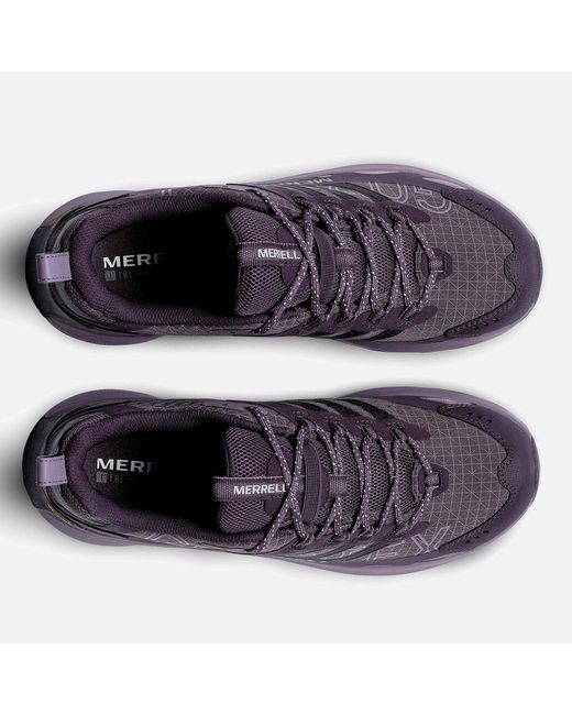 Merrell Purple Moab Speed 2 Reflective Gore-Tex Trainers for men