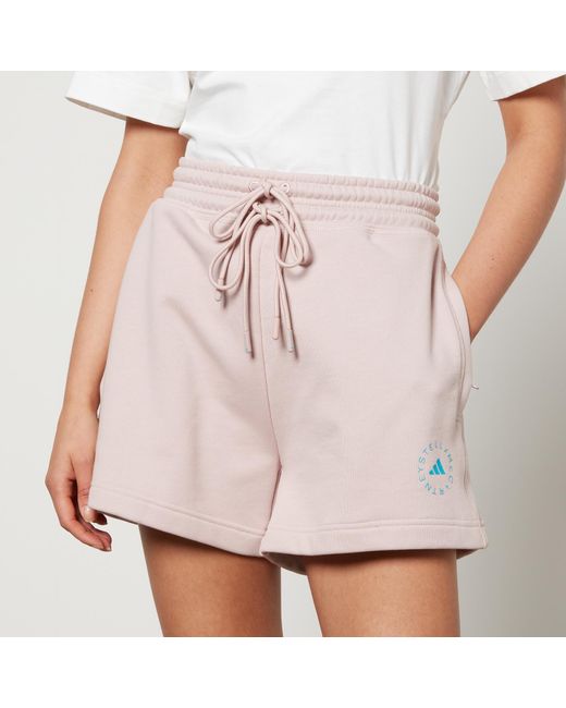 Adidas By Stella McCartney Pink Asmc Cotton Shorts