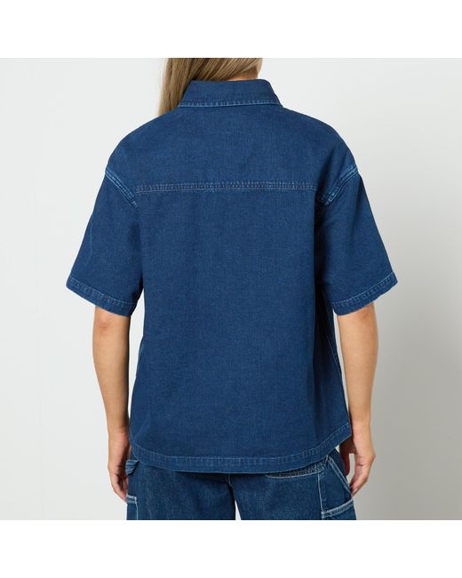 Carhartt Blue Lovilia Denim Shirt