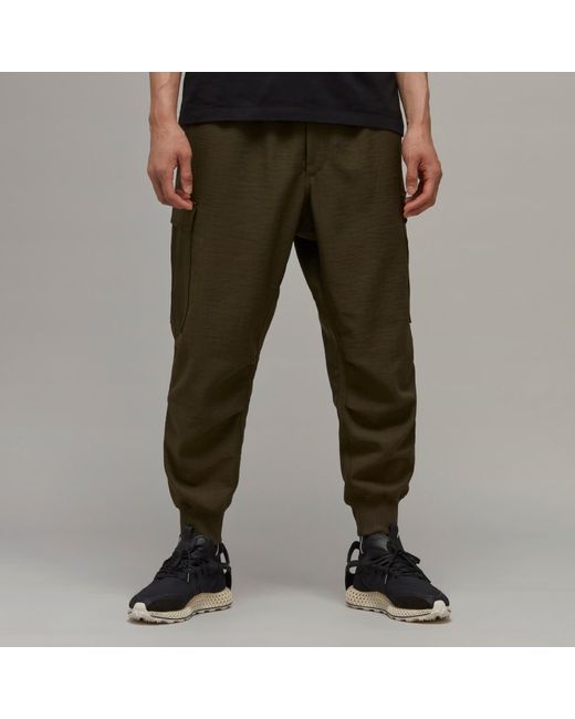 Y-3 Brown Classic Shell Cargo Trousers for men
