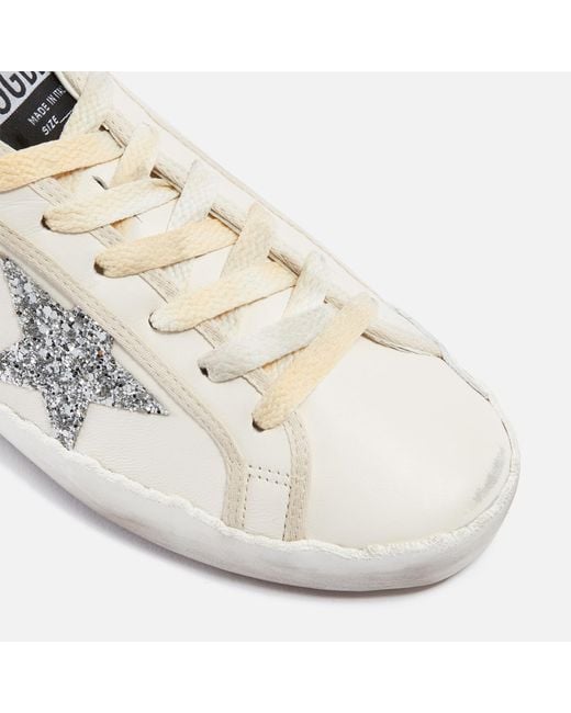 Golden Goose Deluxe Brand White Superstar Leather Trainers