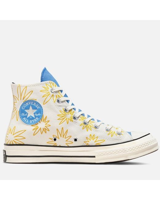 Converse Canvas Chuck 70 Much Love Hi-top Trainers in Yellow for Men | Lyst