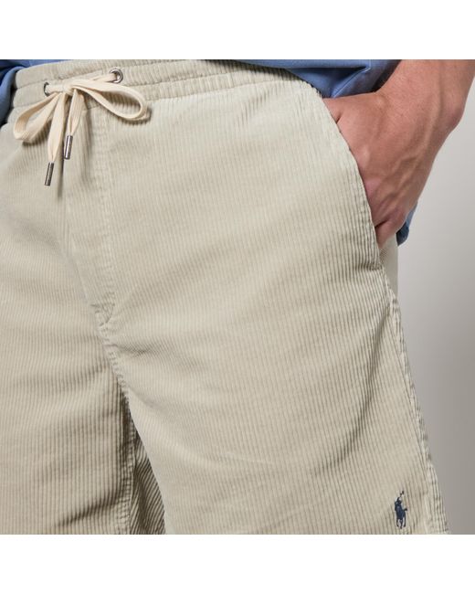 Polo Ralph Lauren Natural Prepster Cotton-corduroy Shorts for men