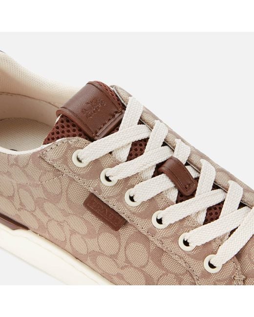 coach jacquard signature fashion sneakers