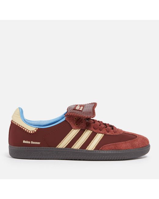 adidas Samba Nylon Trainers in Brown for Men | Lyst