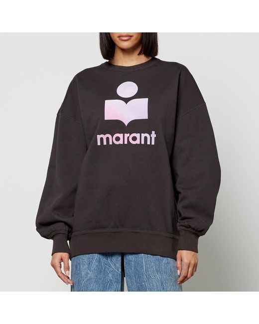 Étoile Isabel Marant Black Mindy Cotton-blend Jersey Sweatshirt