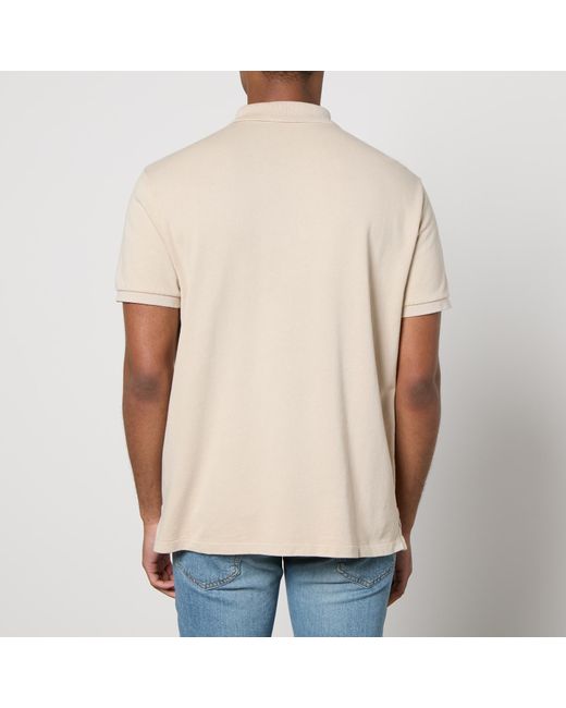 Polo Ralph Lauren Natural Spa Cotton-Terry Polo Shirt for men