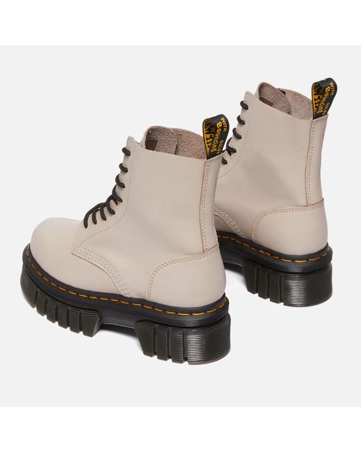 Dr. Martens Natural Audrick Leather Boots