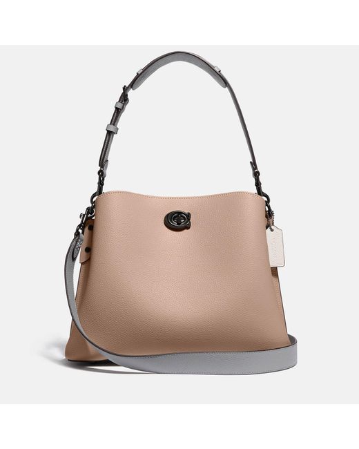 COACH Multicolor Willow Leather Bucket Bag