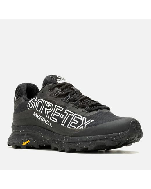 Merrell Moab Speed Gore-Tex Trainers in Black for Men | Lyst