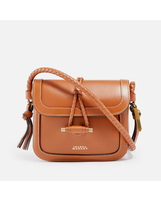 Isabel Marant Brown Vigo Leather Bag