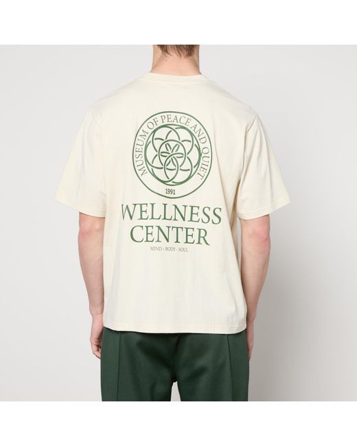 Museum of Peace & Quiet Natural Wellness Center Cotton-Jersey T-Shirt for men
