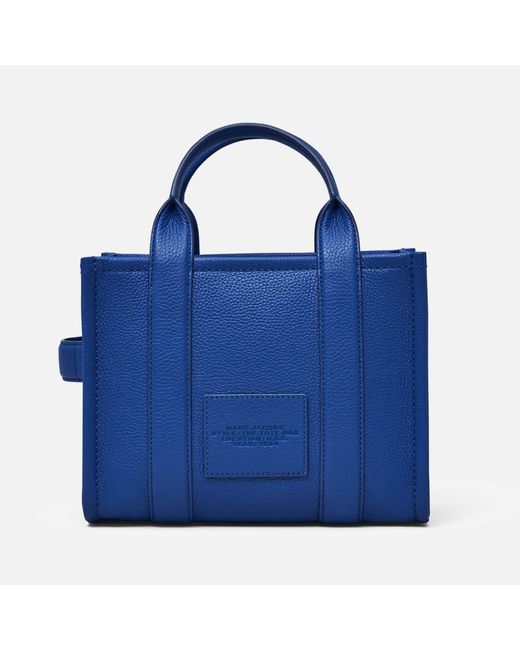 Marc Jacobs Blue The Small Leather Tote Bag