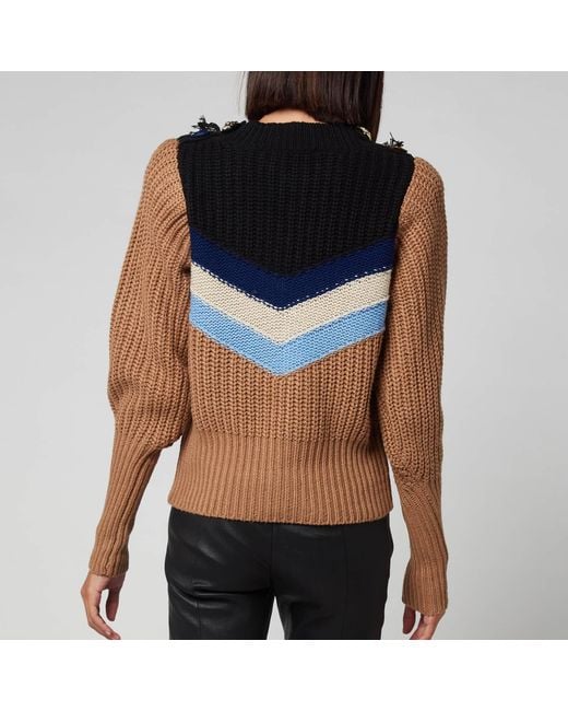 beige designer jumper