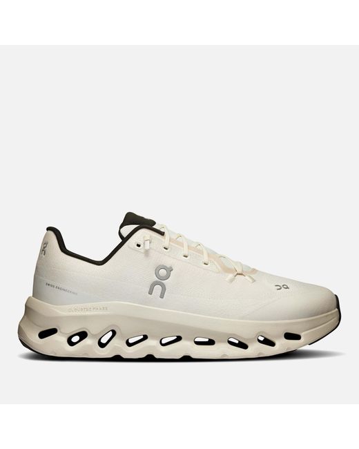 On Shoes White Cloudtilt Mesh Running Trainers for men