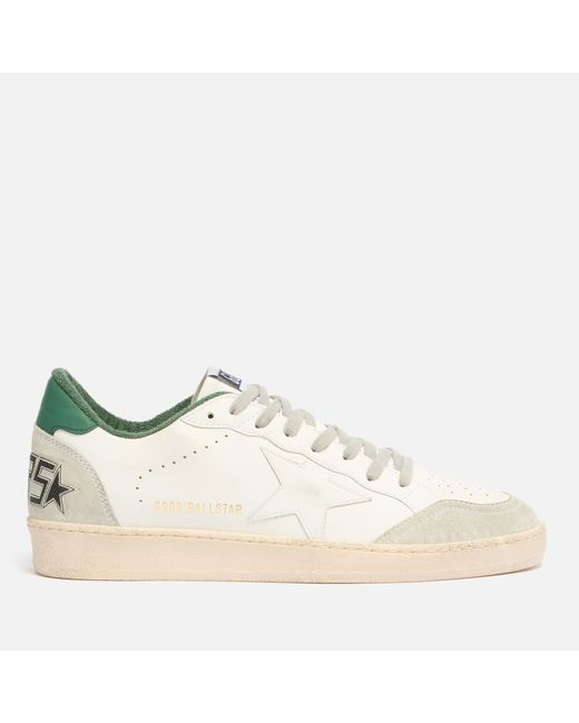 Golden Goose Deluxe Brand White Ball Star Leather Trainers for men