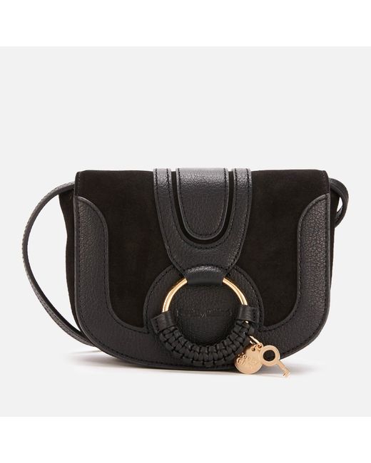 See By Chloé Leather Hana Mini Cross Body Bag in Black - Save 25% | Lyst UK