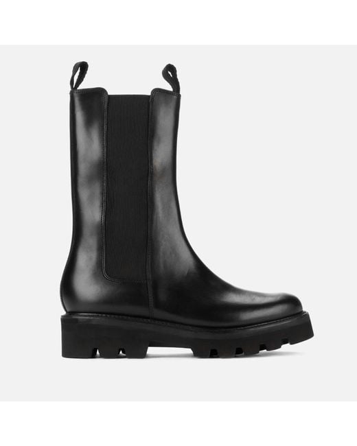 Grenson Doris Leather Chelsea Boots in Black - Lyst