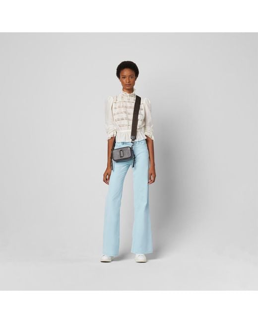 Marc Jacobs Black The Dtm Leather Snapshot Bag