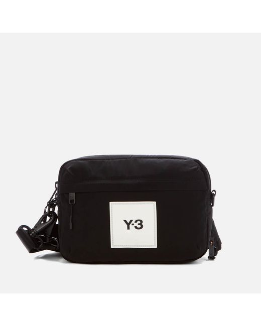 Y-3 Black Classic Sling Bag for men