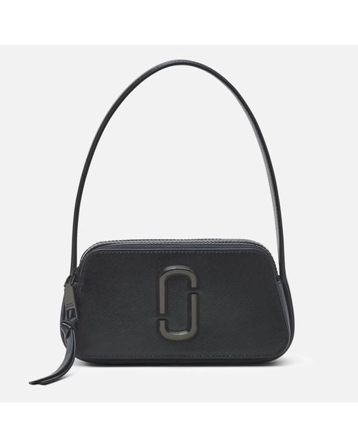 Marc Jacobs Black The Slingshot Dtm Snapshot Leather Bag