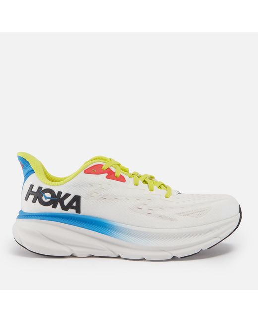 Hoka One One Blue Clifton 9 Mesh Trainers for men