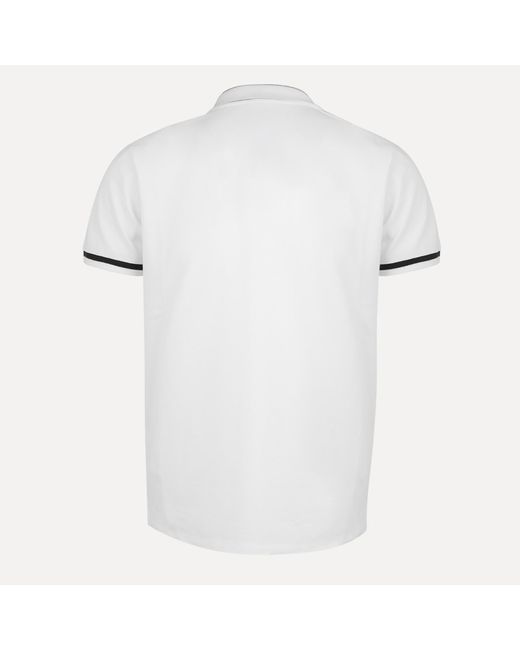 Vivienne Westwood White Classic Cotton-Piqué Polo Shirt for men