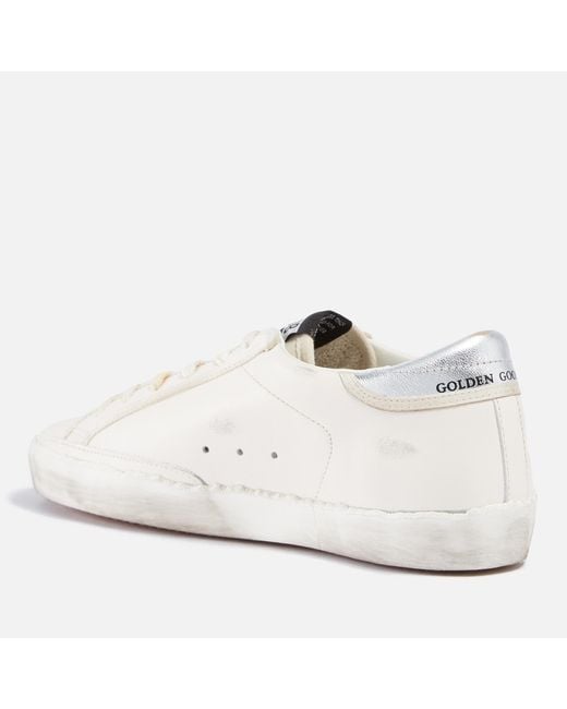 Golden Goose Deluxe Brand White Superstar Leather Trainers