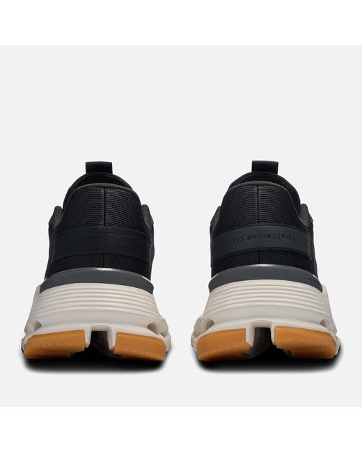 On Shoes Black Cloudnova Form 2 Mesh Trainers
