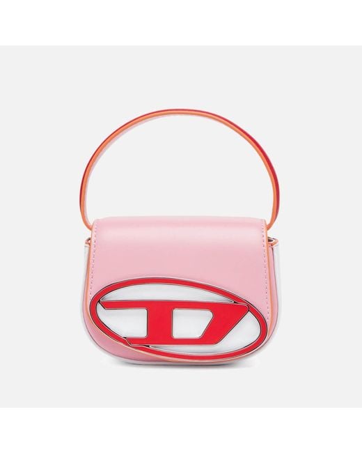 DIESEL Pink 1dr Leather Shoulder Bag