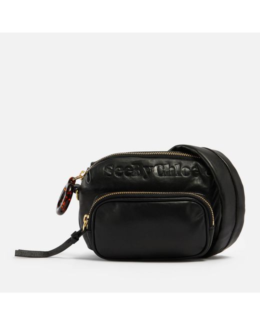 See By Chloé Tilly Leather Camera Bag in Black Lyst Canada