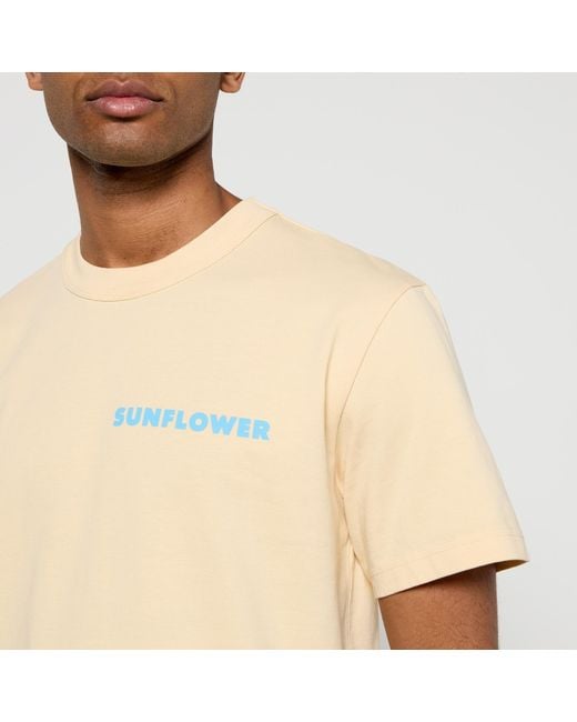 sunflower Natural Master Logo Organic Cotton-Jersey T-Shirt for men