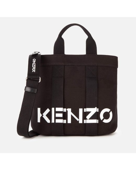 KENZO Black Kaba Small Tote Bag