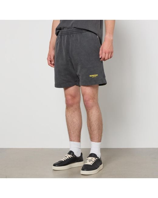 Represent Gray Owners Club Cotton-Jersey Shorts for men