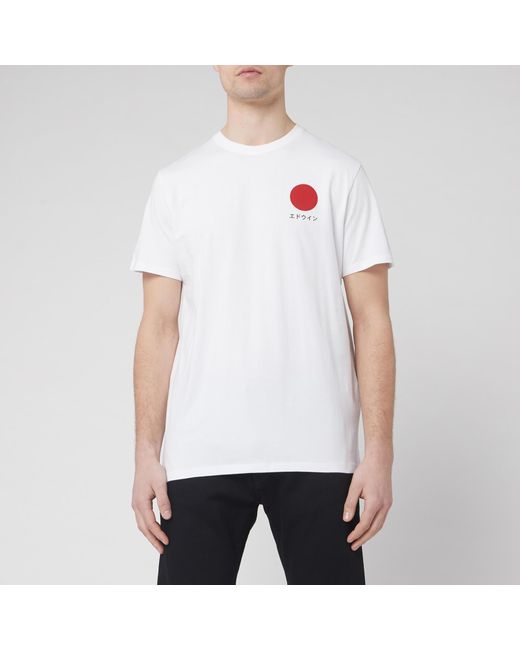 Edwin Cotton Japenese Sun T-shirt in White for Men - Lyst